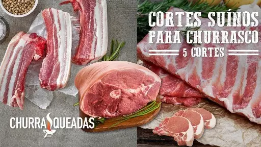 5 Cortes Suínos para Churrasco