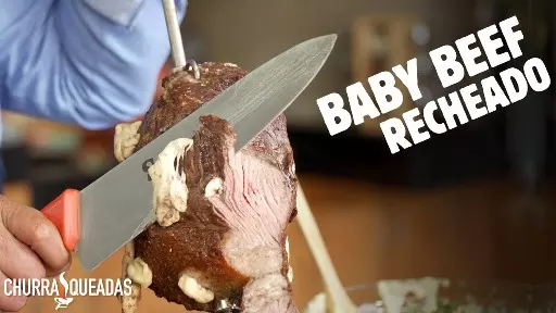 Como fazer Baby Beef recheado com queijo e maionese caseira