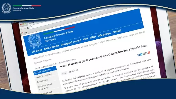 Seleção de posto vice cônsul honorário em ribeirão preto