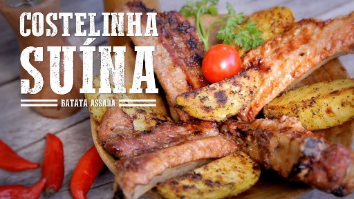 Costelinha Prática com Batata Assada