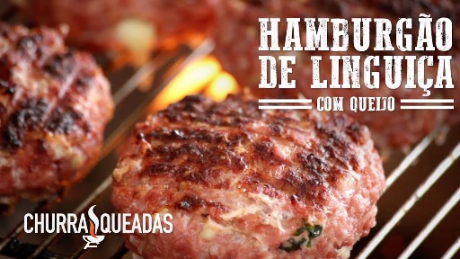Hamburgão de Linguica com Queijo