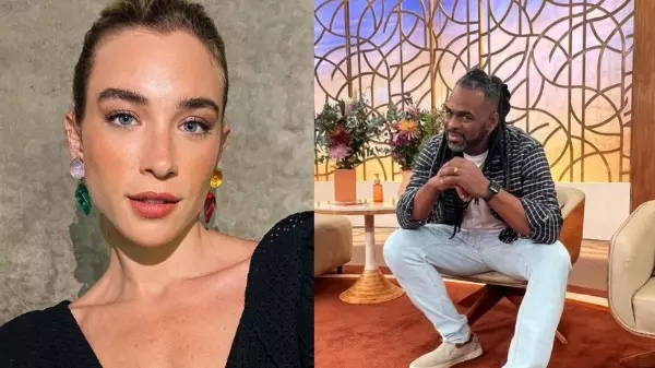 Atriz de Pantanal usa termo racista e é rebatida por apresentador no Encontro