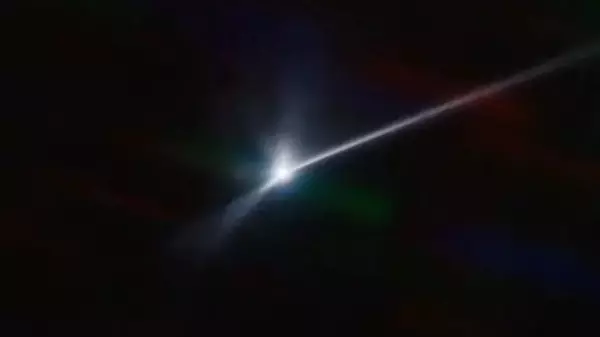 Asteroide atingido em teste de colisão da Nasa deixa rastro de mais de 10 mil km