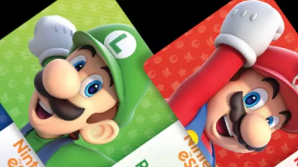 Nintendo lança novas opções para compra de cartões presente