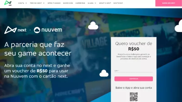 Parceria entre Nuuvem e next oferece cupom de desconto