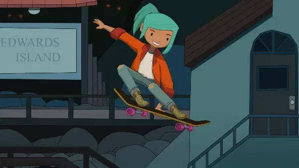 OXENFREE chega em OlliOlli World: VOID Riders