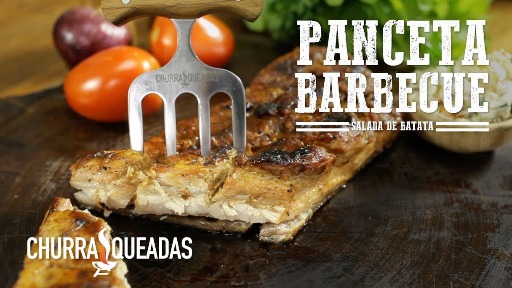 Panceta Barbecue e Salada de Batata