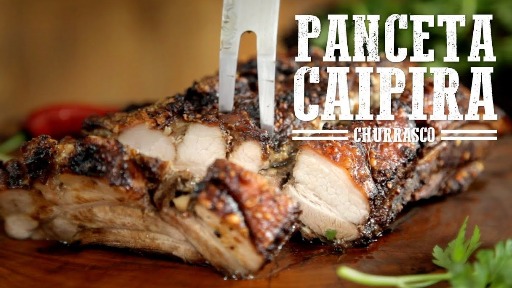 Churrasco de Panceta Caipir