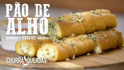 Pão de Alho 4 Queijos
