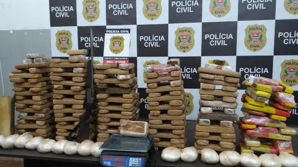 Dise apreende grande quantidade de drogas em chácara de Ribeirão