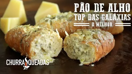 Receita de Pão de Alho para Churrasco (O MELHOR)