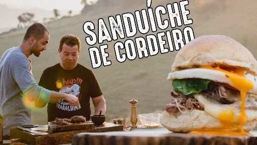 Sanduíche de Pernil Cordeiro (Part. Guto Quirós)