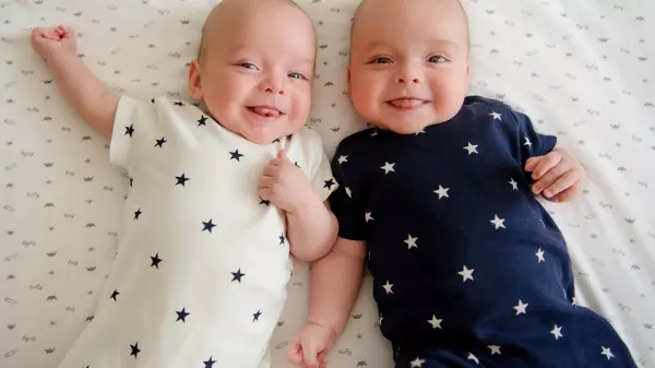 O primeiro sorriso "real" do seu bebê