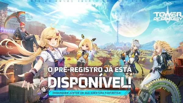 Aberto o pré-registro do RPG de mundo aberto Tower of Fantasy